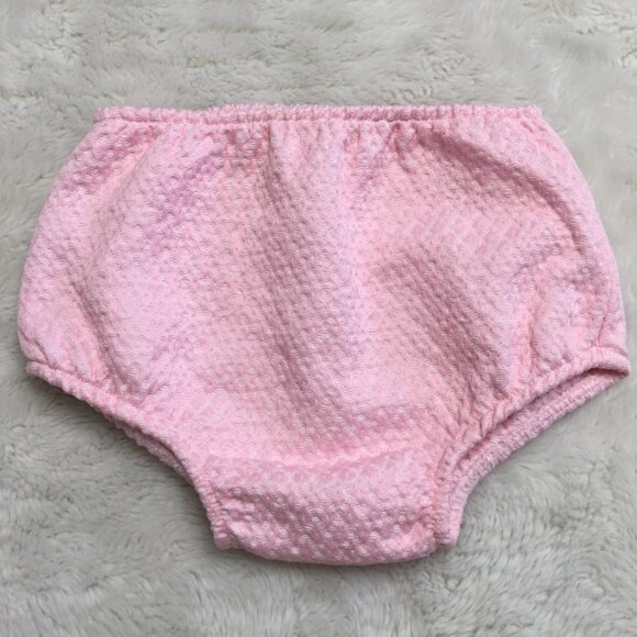 Pili Carrera Baby Girl Pink Lace Shift Dress Size 12 Months Made in Spain - Picture 9 of 11